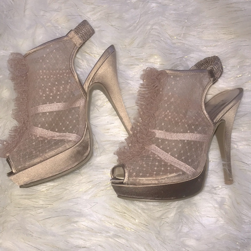 Chinese Laundry peep toe heels.